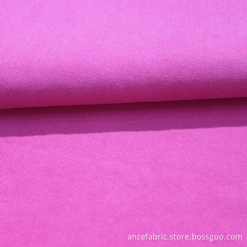 Red fashion twill fabric 100% tencel fabric